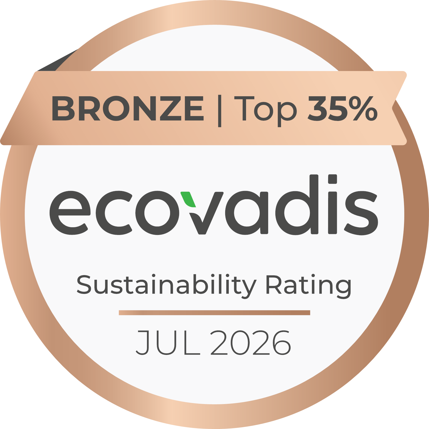ecovadis medaille