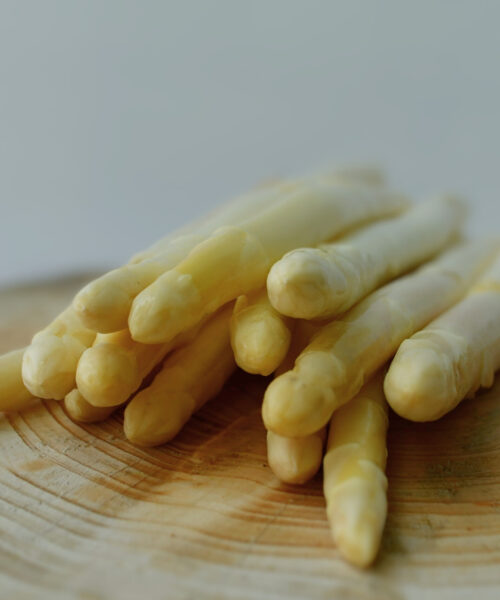 Witte asperges